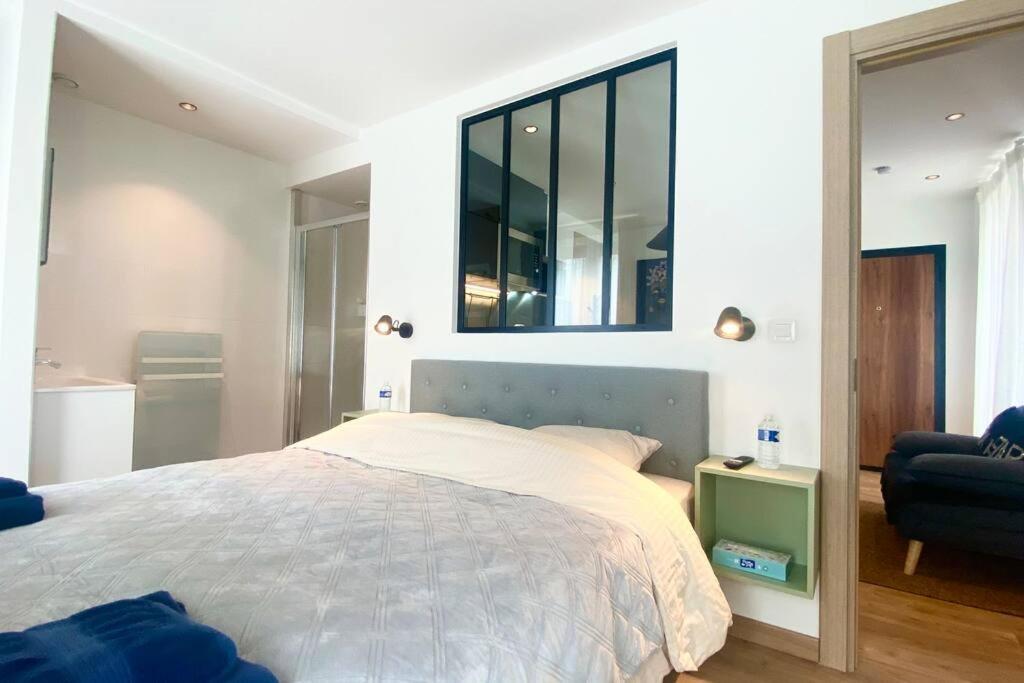 Appartement Avec Vue Jardin Proche De Paris 圣莫里斯 外观 照片