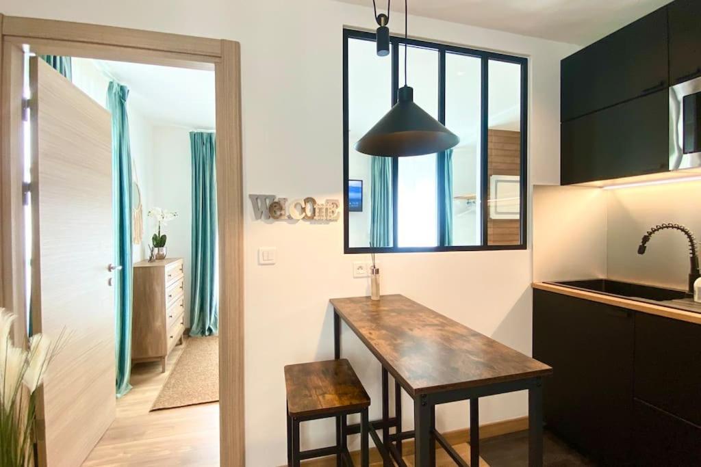 Appartement Avec Vue Jardin Proche De Paris 圣莫里斯 外观 照片